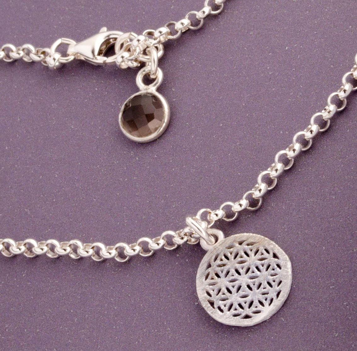 Armkette BLUME DES LEBENS 925 Sterling Silber Bloomgart Schmuck Geschenke Weihnachten für sie