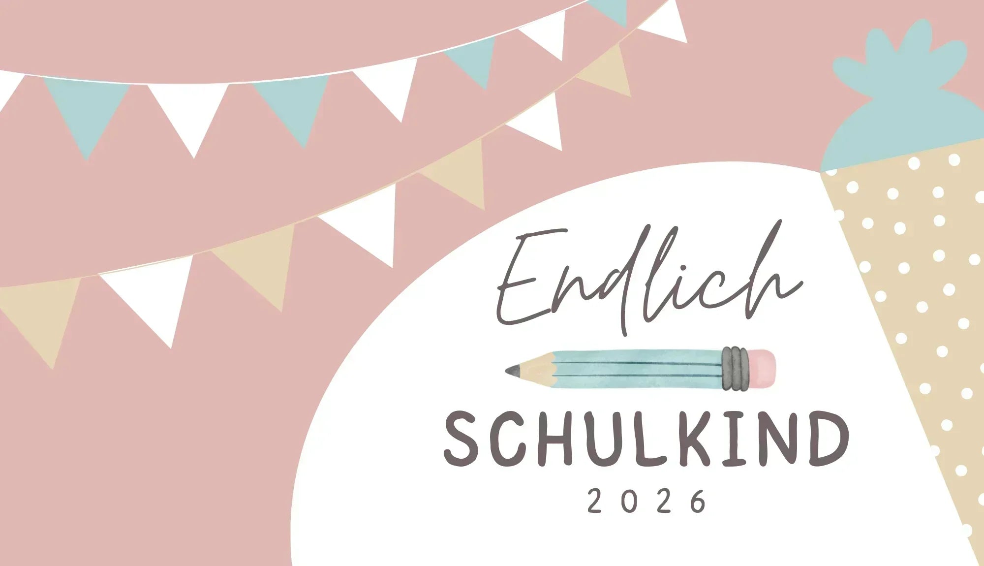 Endlich Schulkind 2026 – Personalisierter Schmuck und Geschenke zur Einschulung von Bloomgart