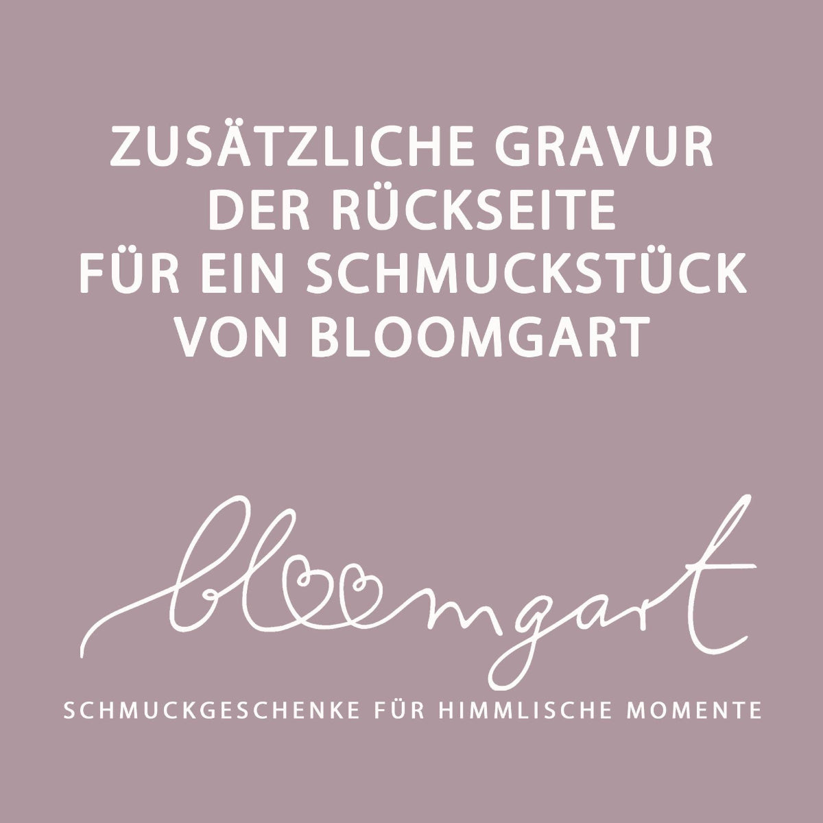 Add-On: Zusätzliche Gravur der Rückseite (Service)