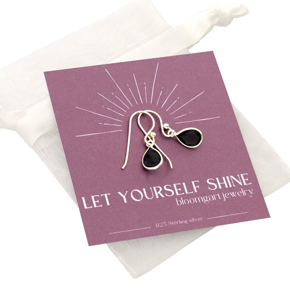 Aqua Chalcedon & Spinell Ohrringe | Frieden & Schutz