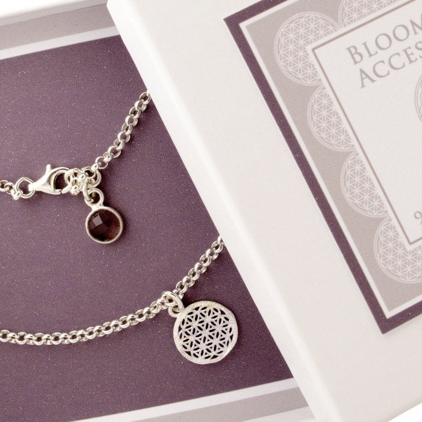 Armkette BLUME DES LEBENS 925 Sterling Silber Bloomgart Schmuck Geschenke Weihnachten für sie