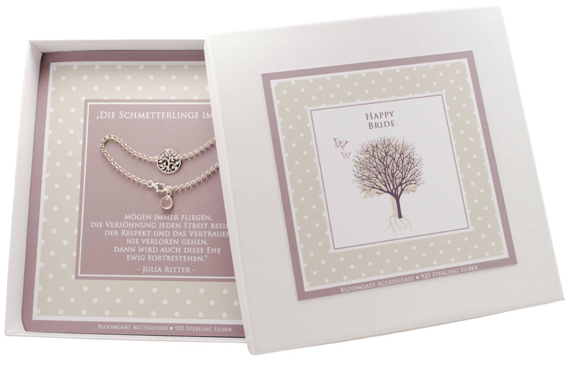 Hochzeit Armband Braut Brautschmuck Lebensbaum Brautarmband Geschenk für Braut Hochzeitsgeschenke Schmuck von Bloomgart